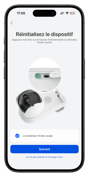reolink atlas pt ultra reinitialisation