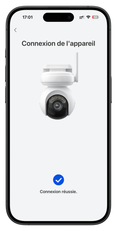 reolink atlas pt ultra connexion