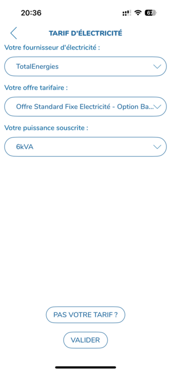 application ecojoko contrat