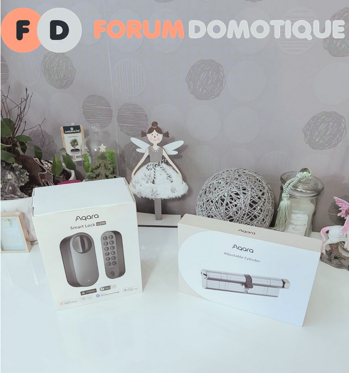aqara u200 boite clavier et cylindre