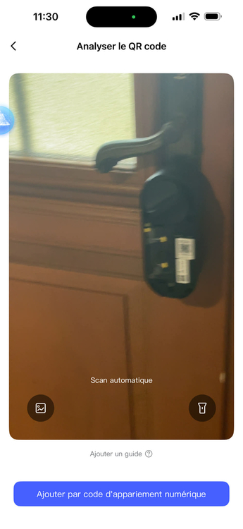 aqara u200 scan qr