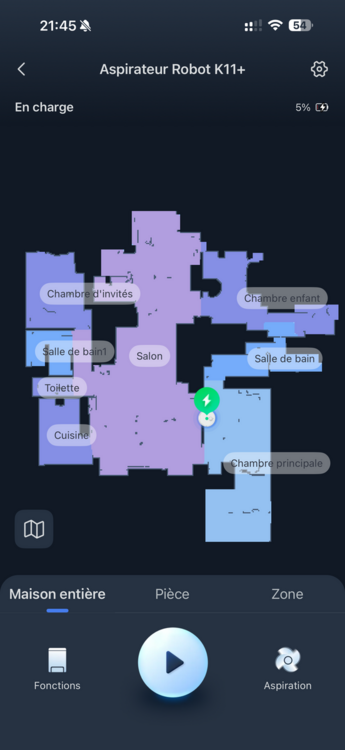 SwitchBot K11+ carte