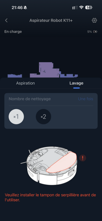 SwitchBot K11+ lavage