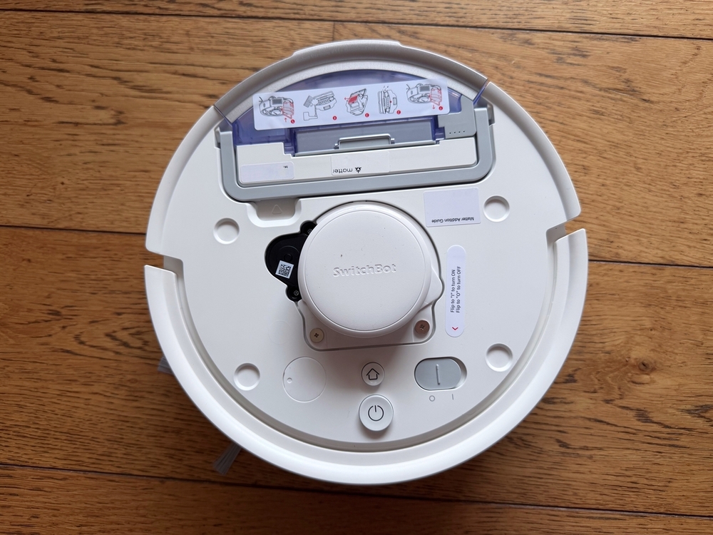 SwitchBot K11+ robot ouvert haut
