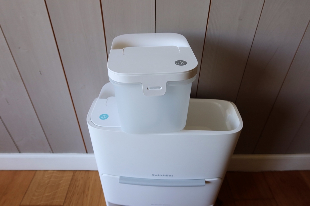 SwitchBot S20 réservoir eau sale