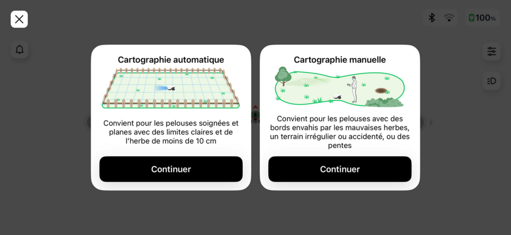 Mammotion Yuka Mini 2 Cartographie
