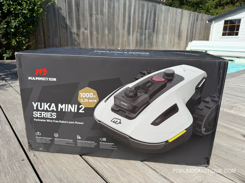 MAMMOTION yuka mini 2 lidar boite
