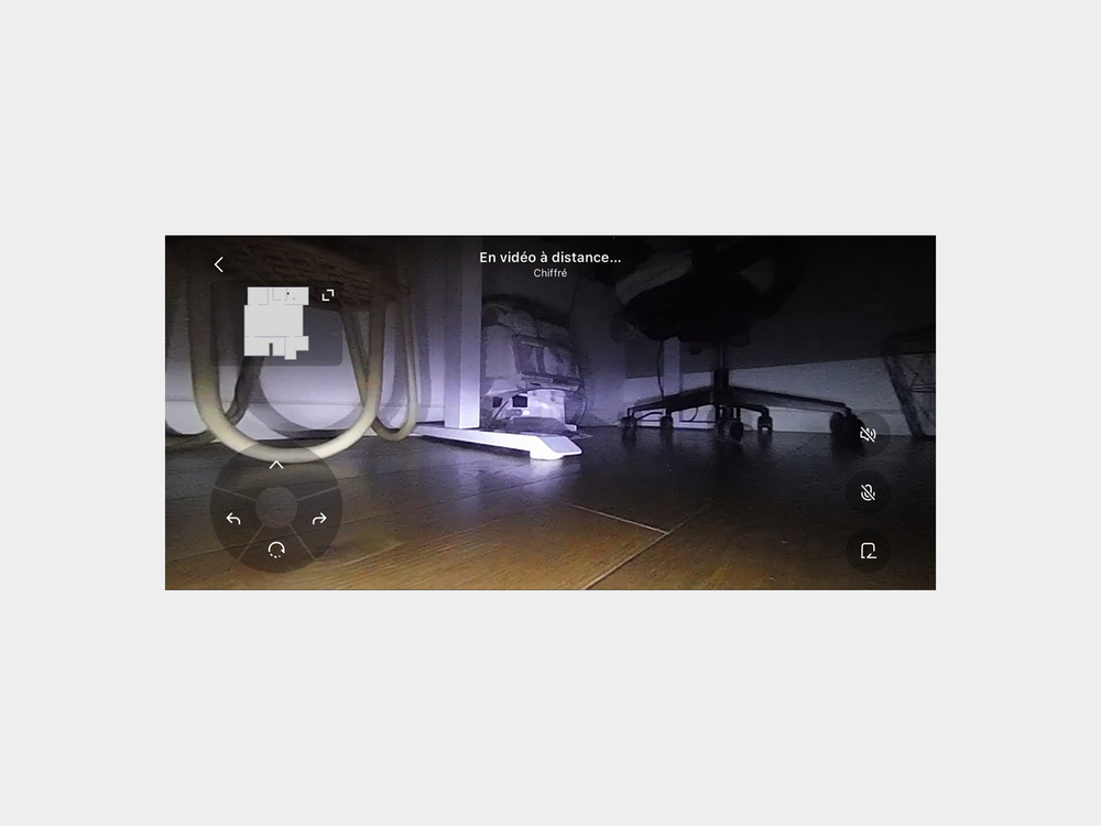 DJI Romo P2 camera nuit