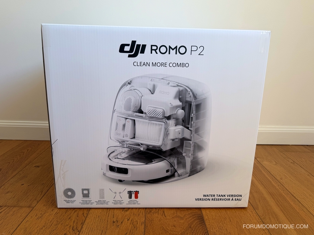 dji romo p2 boite
